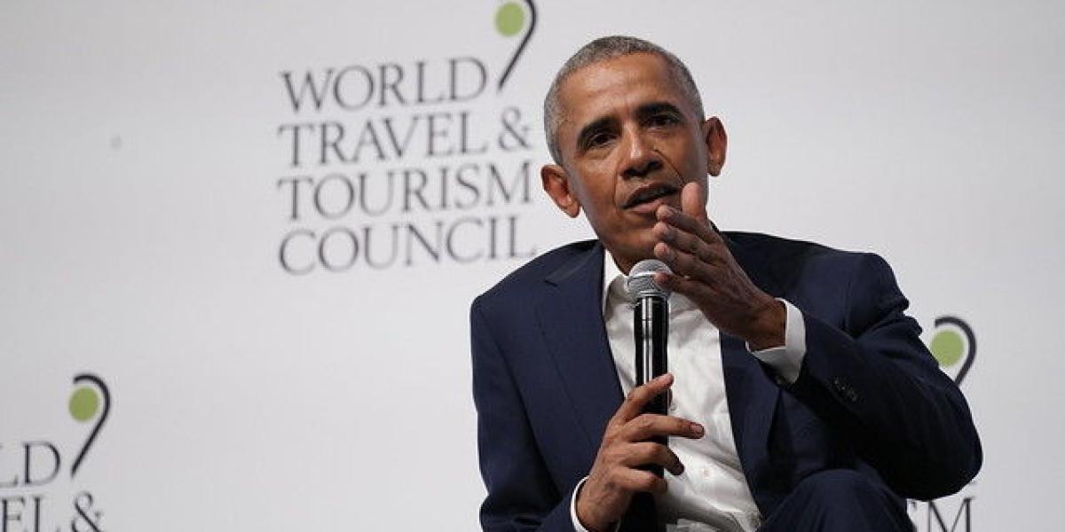 Durante la Cumbre Mundial del Turismo, que se celebra en Sevilla, Barak Obama habló sobre los beneficios del turismo para el mundo.