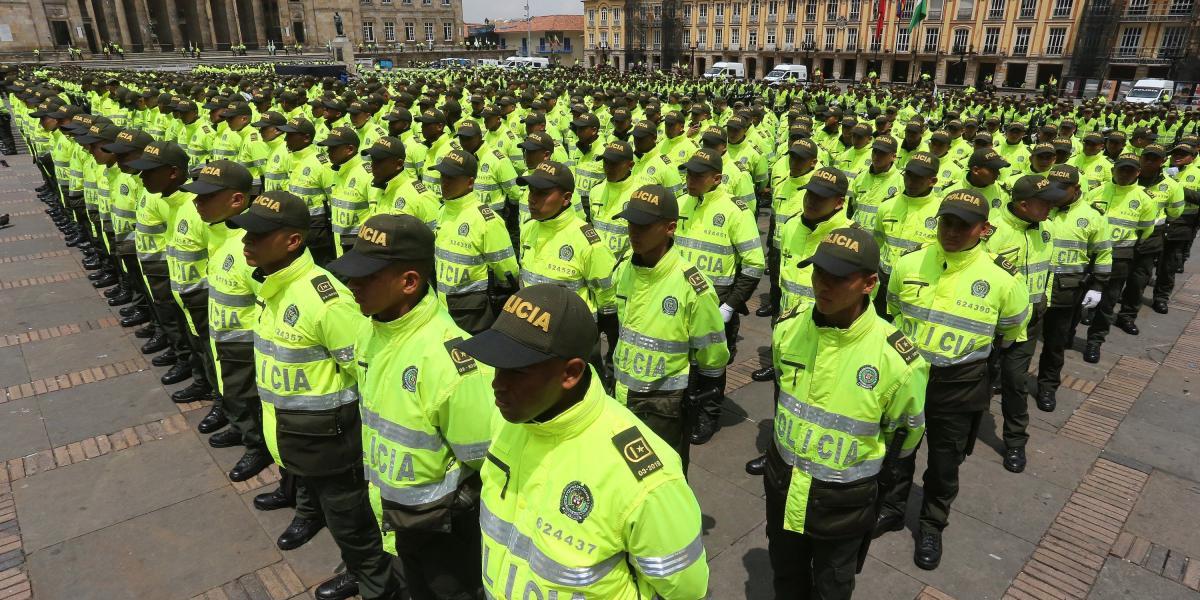Los nuevos uniformados que llegan a reforzar la seguridad de Bogotá