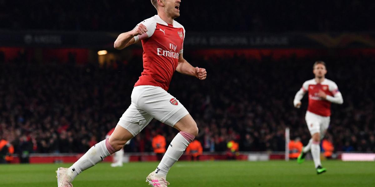 Aaron Ramsey marcó en la victoria del Arsenal.