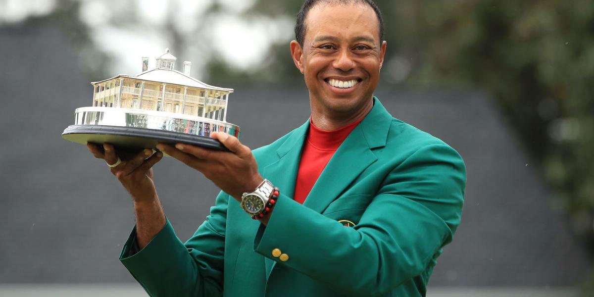 Tiger Woods, campeón del Masters.