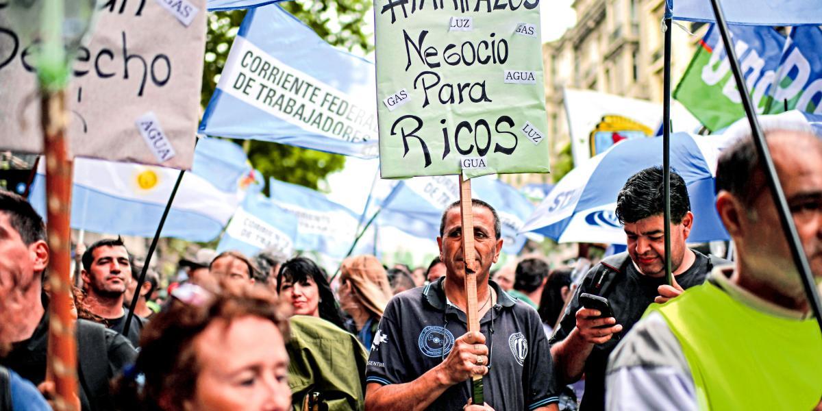 En los últimos meses, los argentinos han marchado buscando
que el Gobierno de su país tenga otras políticas económicas.