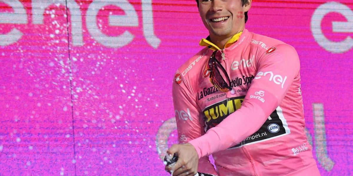 Primoz Roglic, líder del Giro.