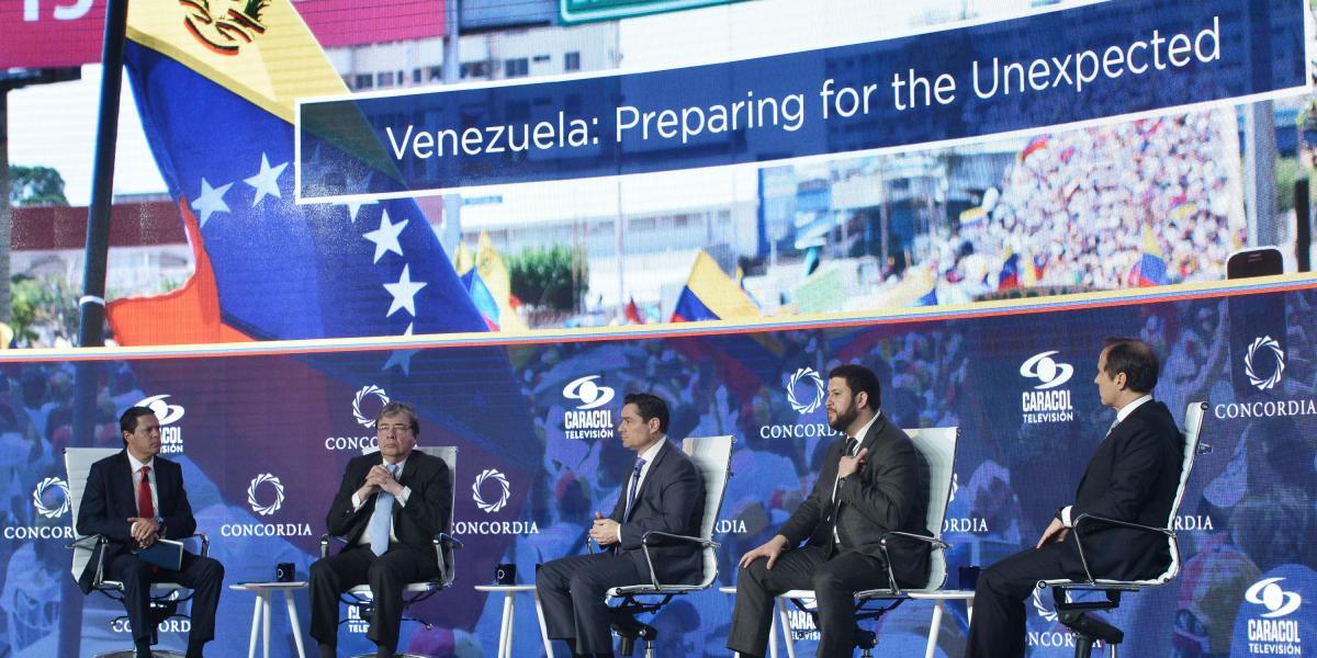 En el marco de Concordia, líderes de la región discutieron sobre la crisis de Venezuela.