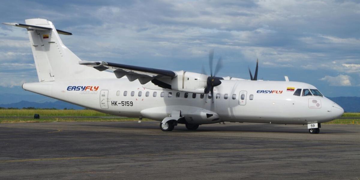 Los aviones ATR42 hacen parte de la renovada flota de la aerolínea.