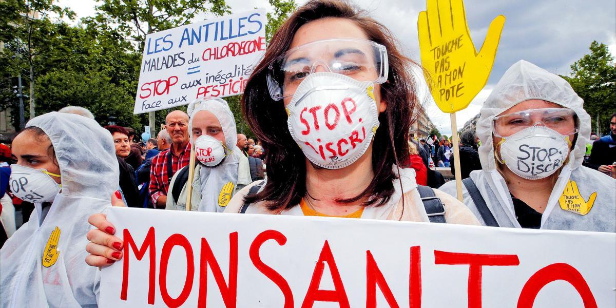 El 18 de mayo, diversas organizaciones se movilizaron en 40 países contra Monsanto y sus agroquímicos.