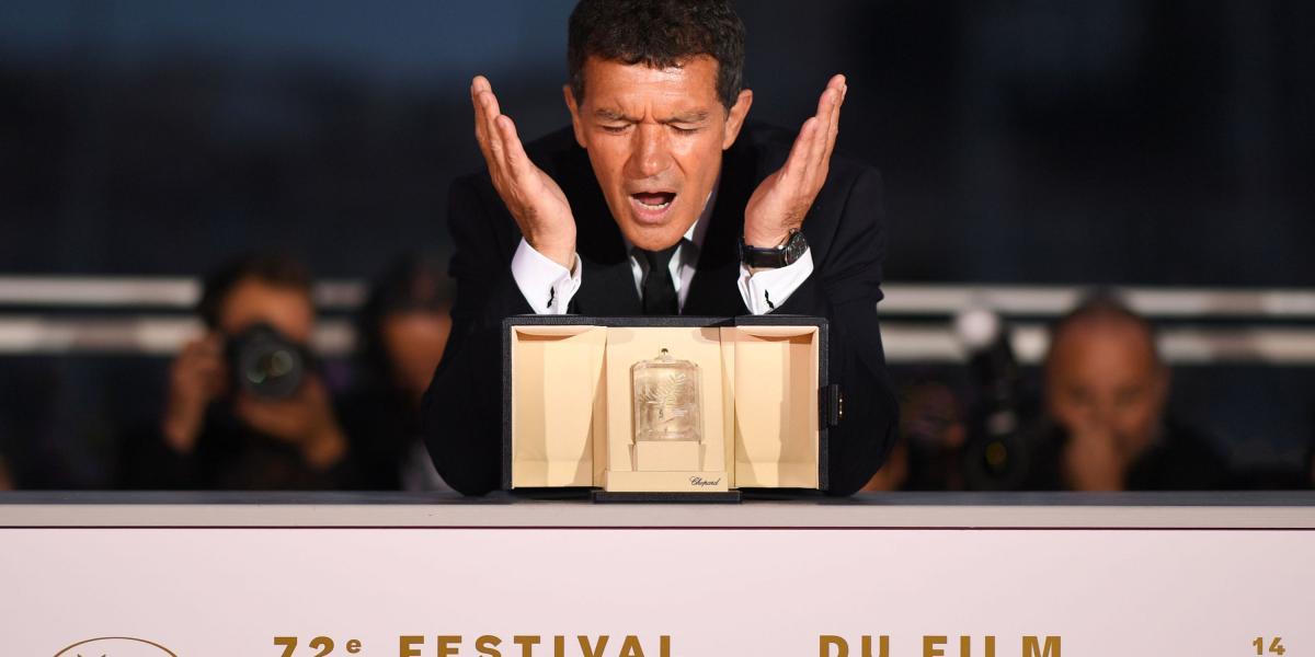 Antonio Banderas, mejor actor en Cannes 2019, por su interpretación en el filme 'Dolor y gloria', de Pedro Almodóvar.