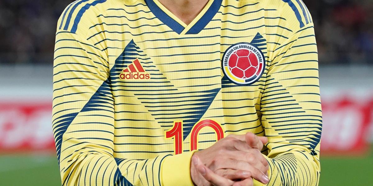 James Rodríguez actuó con la Selección Colombia en dos ediciones de copas América (2015 y 2016). Sus registros fueron 10 partidos, dos goles y una asistencia en 837 minutos jugados.