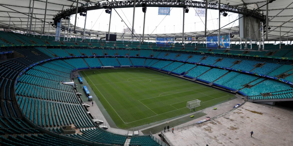 El Arena Fonte Nova vivirá el partido entre Colombia y Argentina ´por la Copa América.