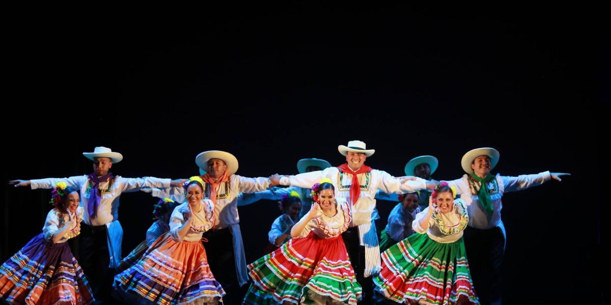 Los cuadro coreográficos del folclor colombiano engalanarán el Teatro Jorge Eliércer Gaitán.