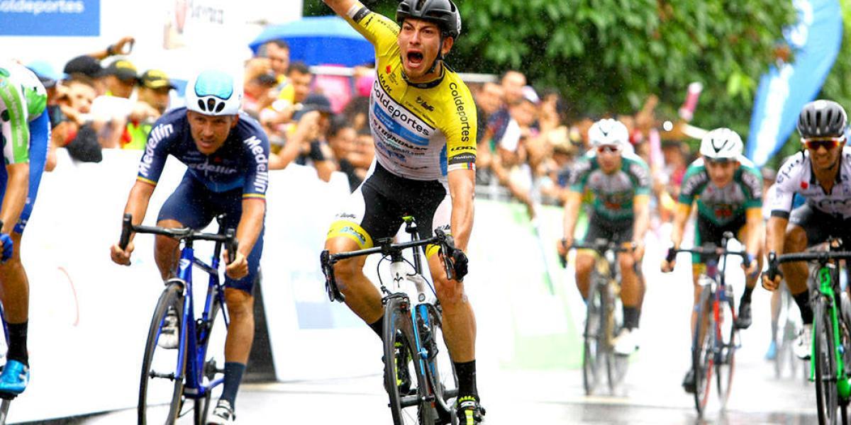 William Muñoz y su triunfo en la Vuelta a Colombia.