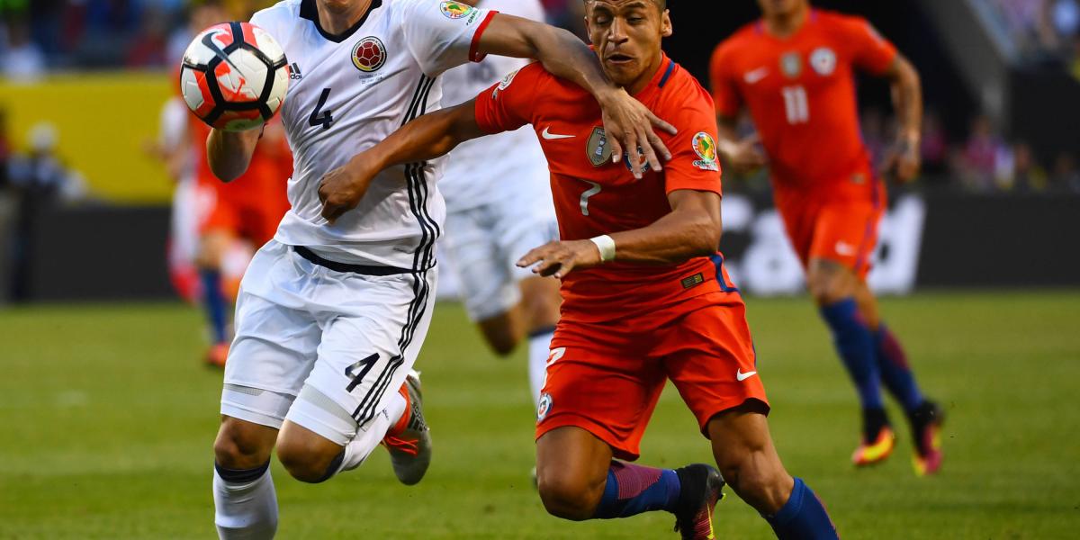 La Selección Colombia y Chile se enfrentaron en la semifinales de la Copa América 2016.