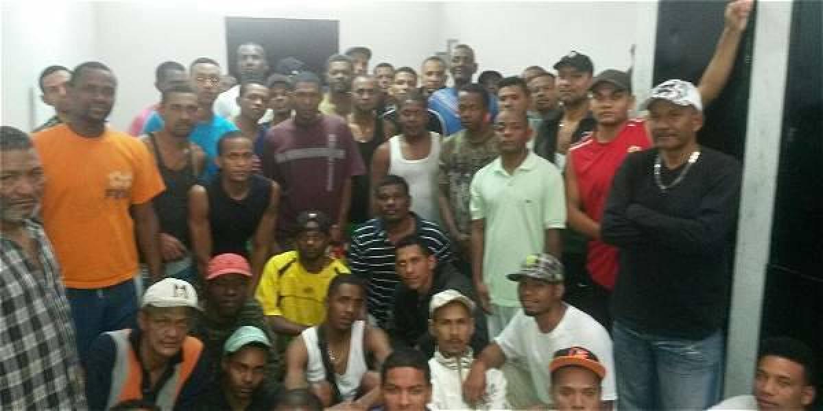 Los 59 ciudadanos colombianos fueron capturados en septiembre del 2016 acusados por terrorismo.