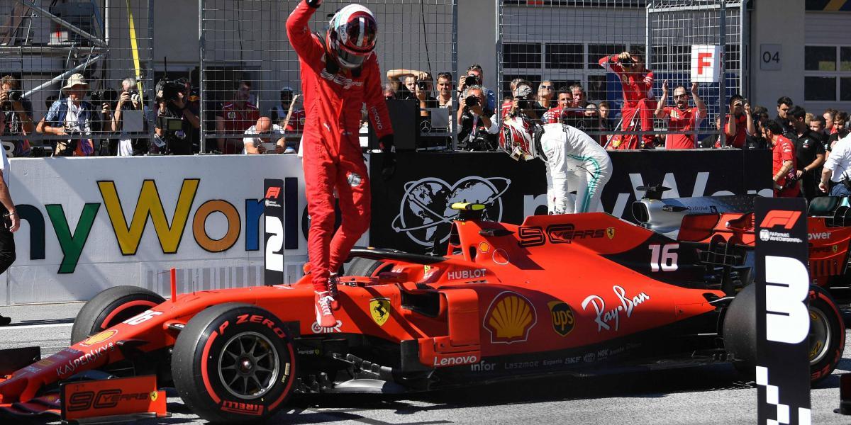 Charles Leclerc (Ferrari) logró su segunda pole en Fórmula 1.