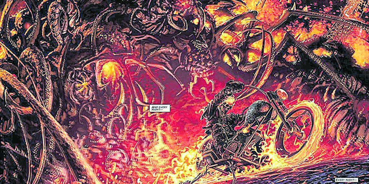 ‘Ghost Rider: La ruta de la perdición’ es la impactante entrega de esta semana en la ‘Colección definitiva de novelas gráficas Marvel’, que distribuye EL TIEMPO.
