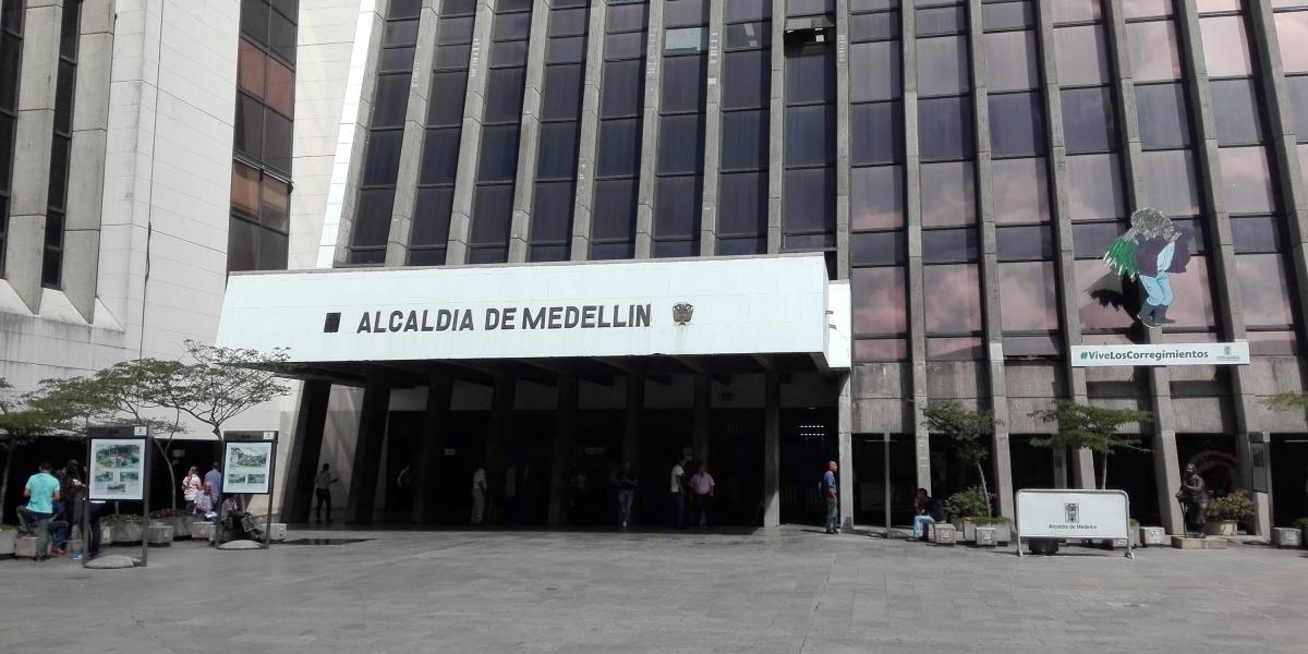 El edificio de la alcaldía de Medellín está ubicado en La Alpujarra, centro de la ciudad