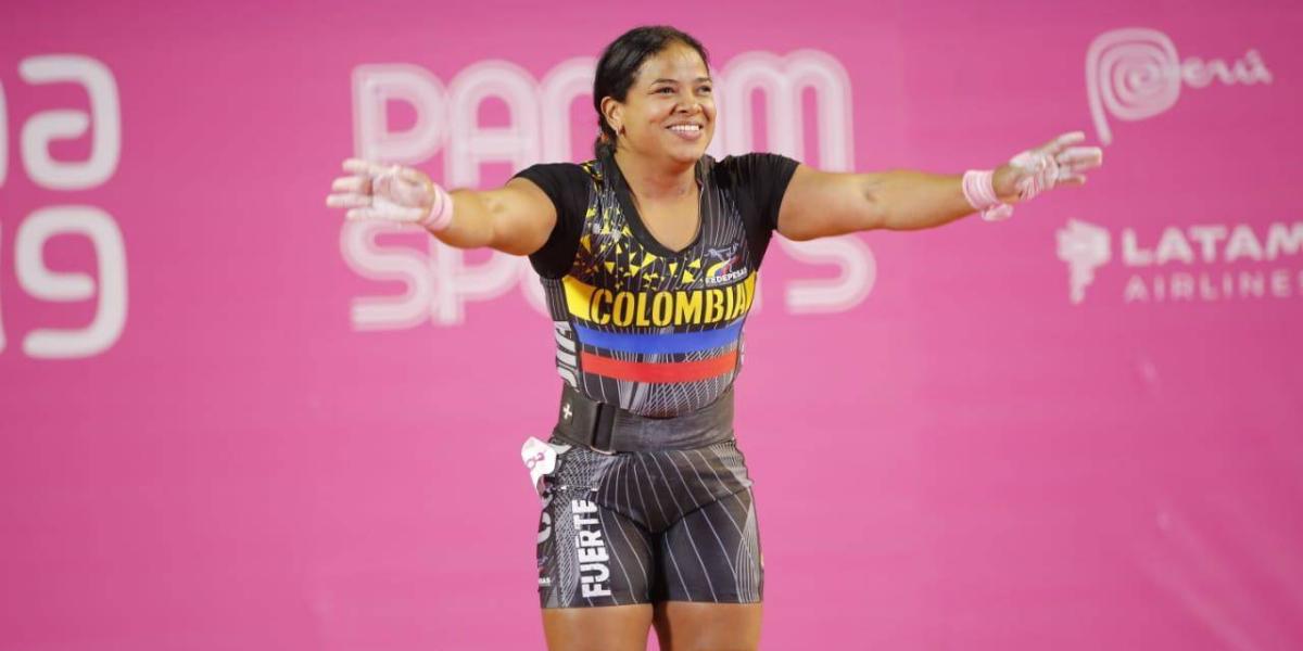 Mercedes Pérez, deportista colombiana.