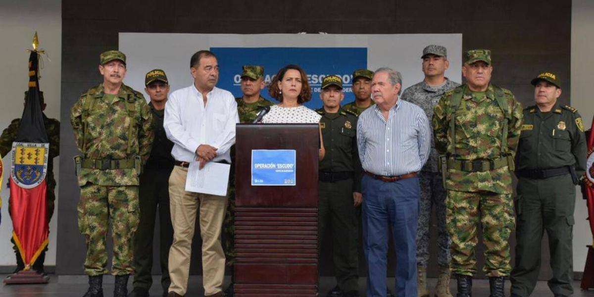 En Cúcuta se presentaron los resultados de la operación 'Escudo' que en 15 días permitió la captura de 143 delincuentes que afectaban la seguridad en la región del Catatumbo.