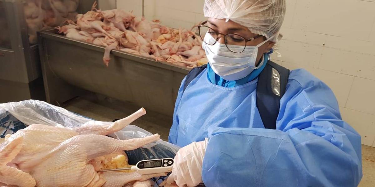 Durante el primer semestre del 2019 se han decomisado cinco toneladas de pollo y carne que no eran aptas para el consumo humano en distintos puntos de Bogotá.