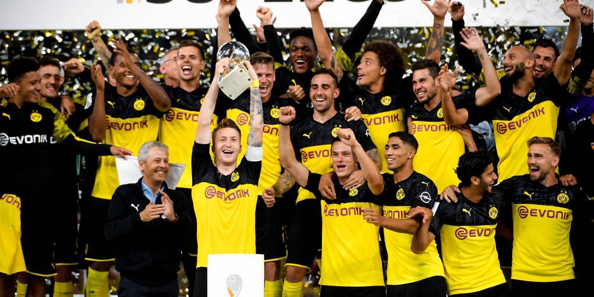 Borussia Dortmund ganó la Supercopa de Alemania tras vencer 2-0 al Bayern Múnich.