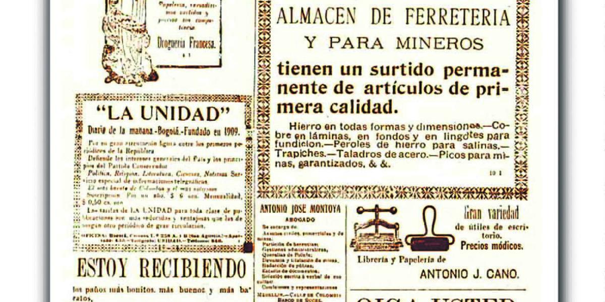 Primera edición de El Colombiano.