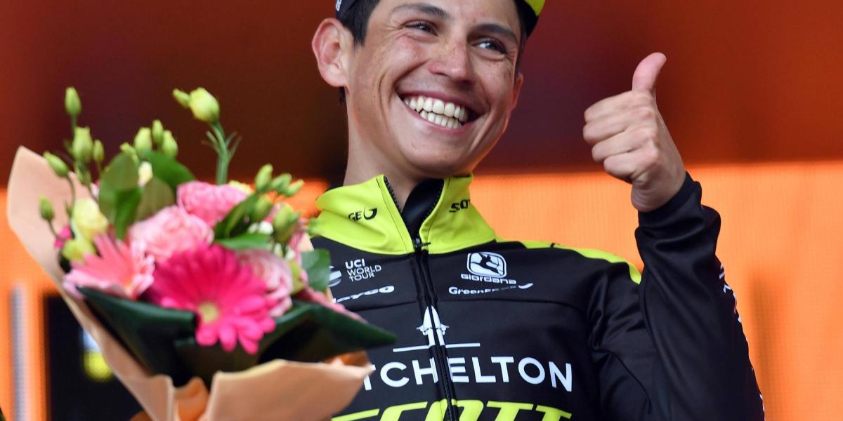 Esteban Chaves, ciclista colombiano.