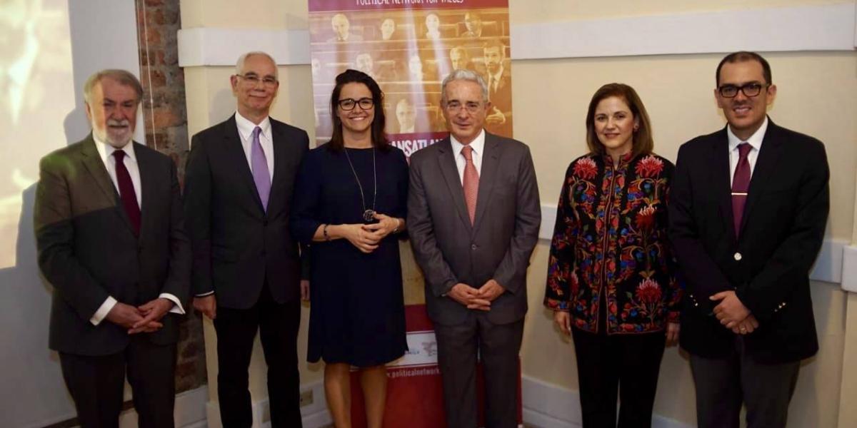 El 4 y 5 de abril de 2019 se realizó en el Congreso de la República el encuentro de Political Network for Valeus en el que estuvieron los senadores Álvaro Uribe y María del Rosario Guerra.