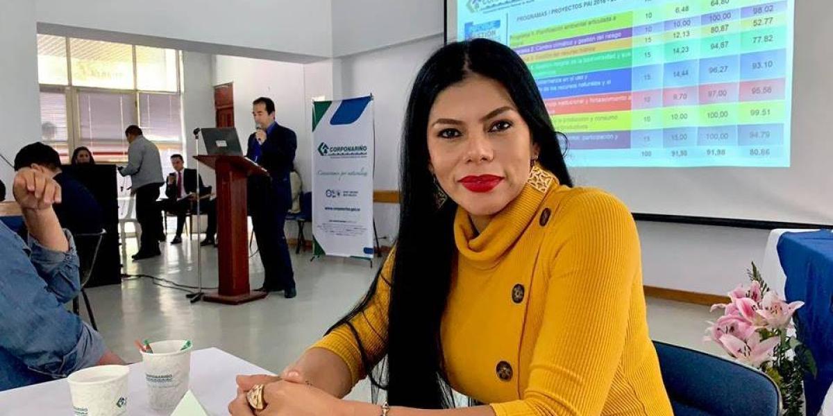 Claudia Cabrera, alcaldesa de Policarpa.