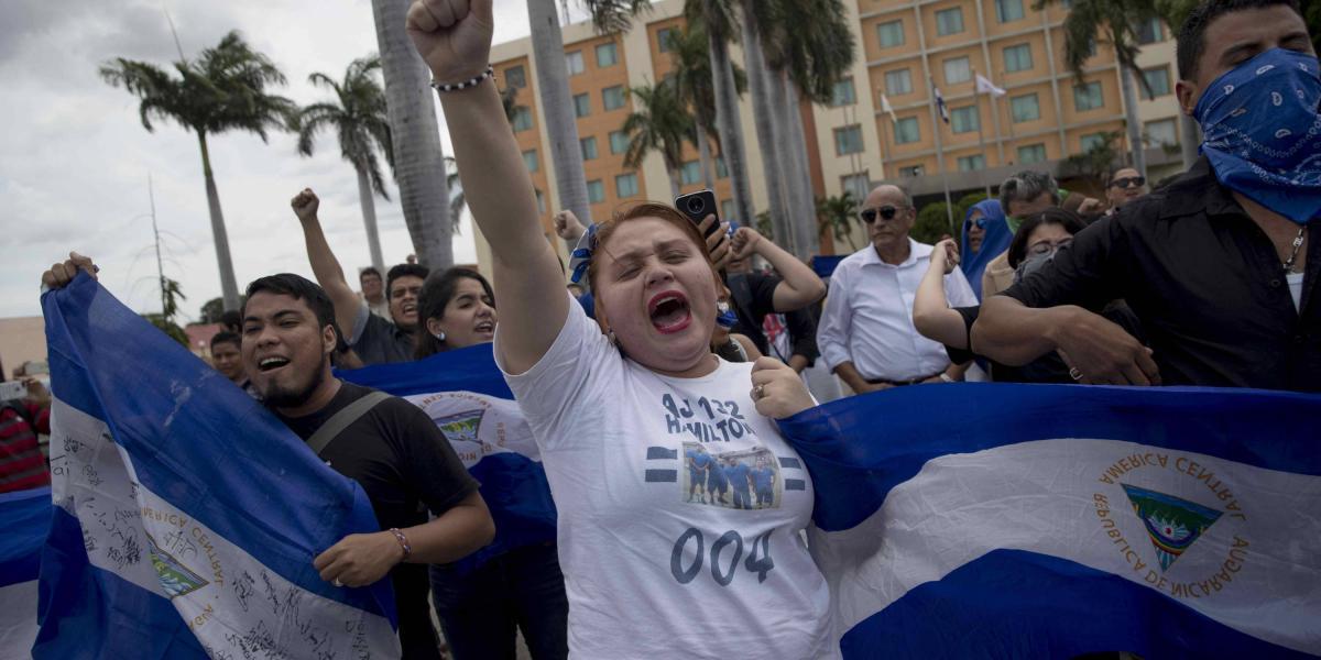 Las protestas en Nicaragua comenzaron en abril del 2018.