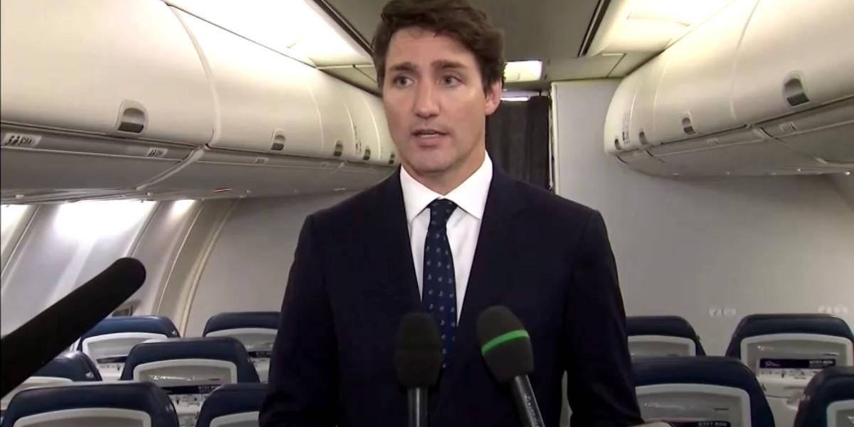 Primer ministro de Canadá, Justin Trudeau.