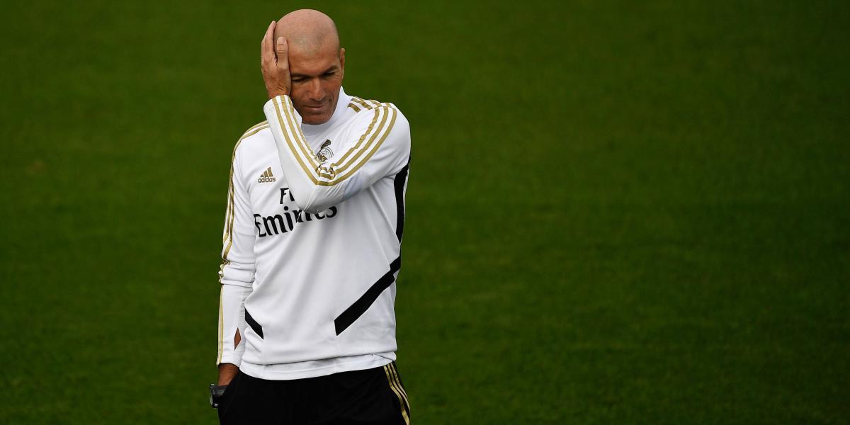 Zinedine Zidane, entrenador de Real Madrid.