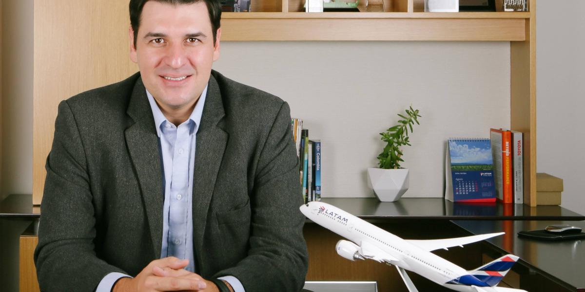 Santiago Álvarez Matamoros, director Ejecutivo de Latam Airlines Colombia.
