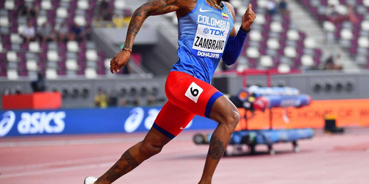 Anthony José Zambrano, atleta colombiano.