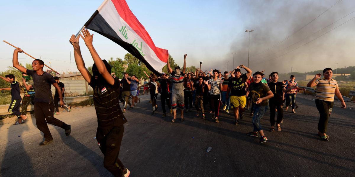 Protestas Bagdad
