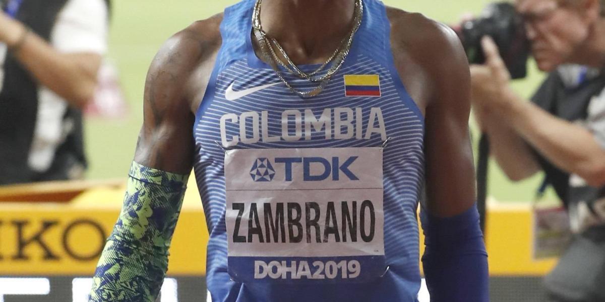 Anthony Zambrano, atleta colombiano.