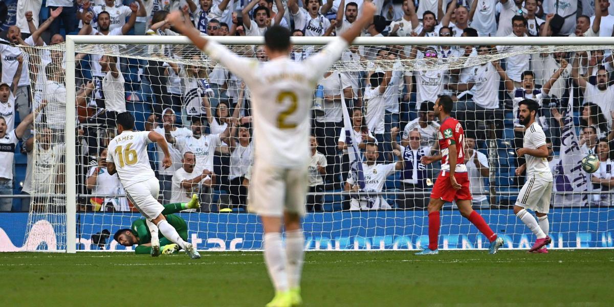 James Rodríguez y su gol contra Granada.