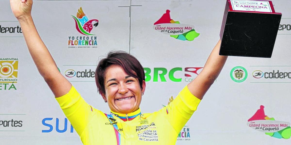 Ana Cristina Sanabria es considerada la mejor ciclista de Colombia.