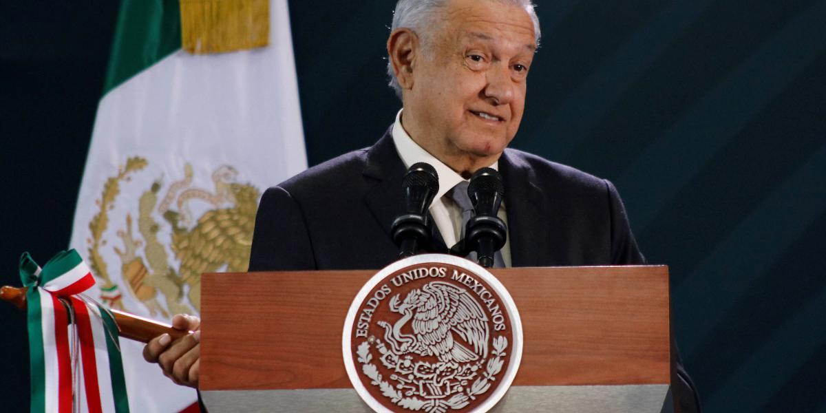 Andrés Manuel López Obrador, presidente de México, quien dijo que su política de seguridad no contempla la guerra y que esta marcha bien.
