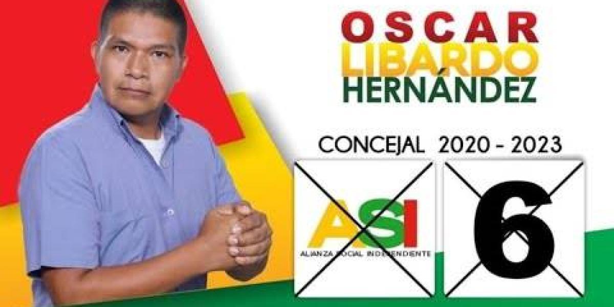 Óscar Libardo Hernández.