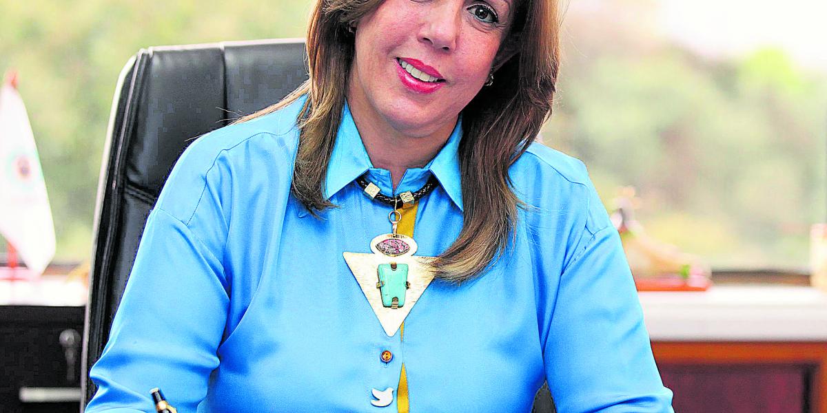 Clara Luz Roldán, administradora de empresas.