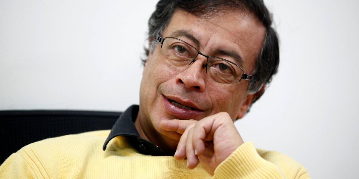Gustavo Petro, senador y jefe de la Colombia Humana.