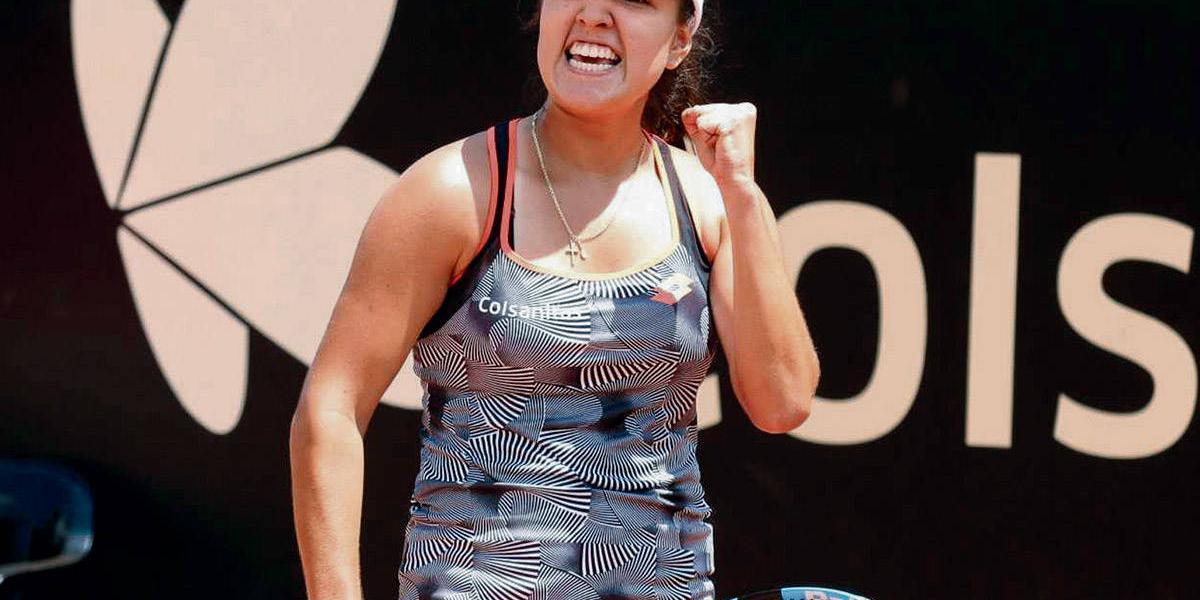 María Camila Osorio, tenista campeona junior Abierto de Estados Unidos.