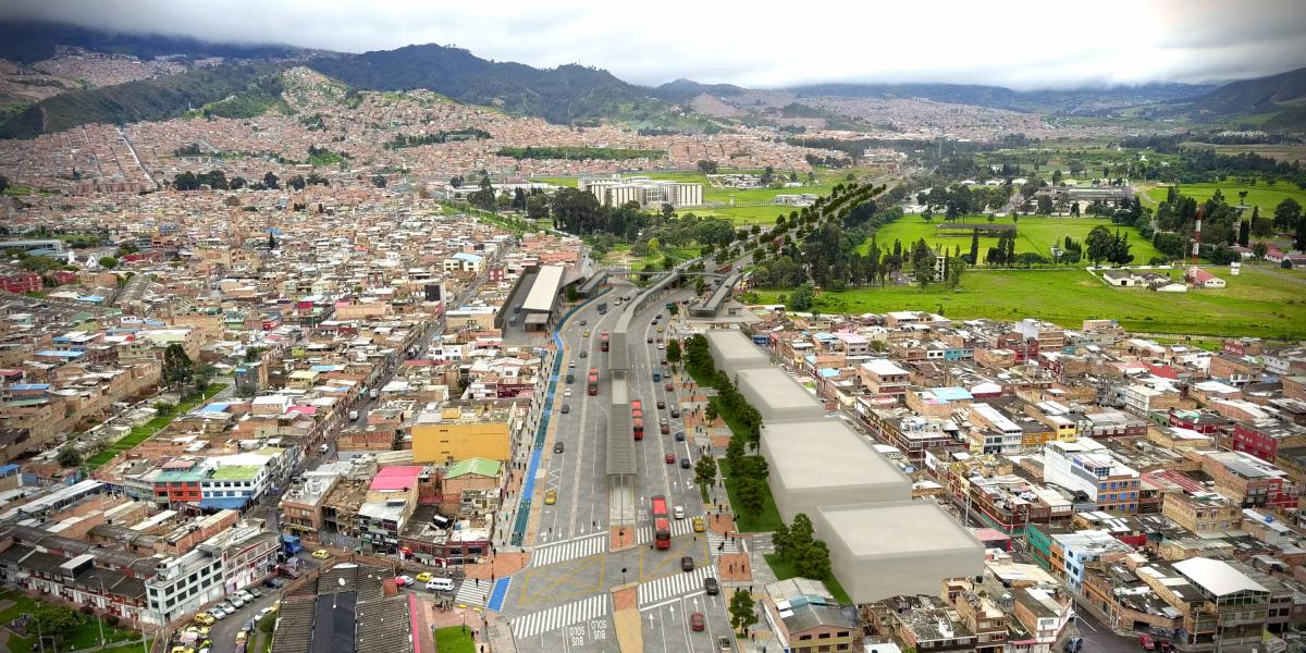 La obra se convertirá en la solución de movilidad para miles de habitantes de las localidades de Usme, Tunjuelito y Rafal Uribe Uribe.