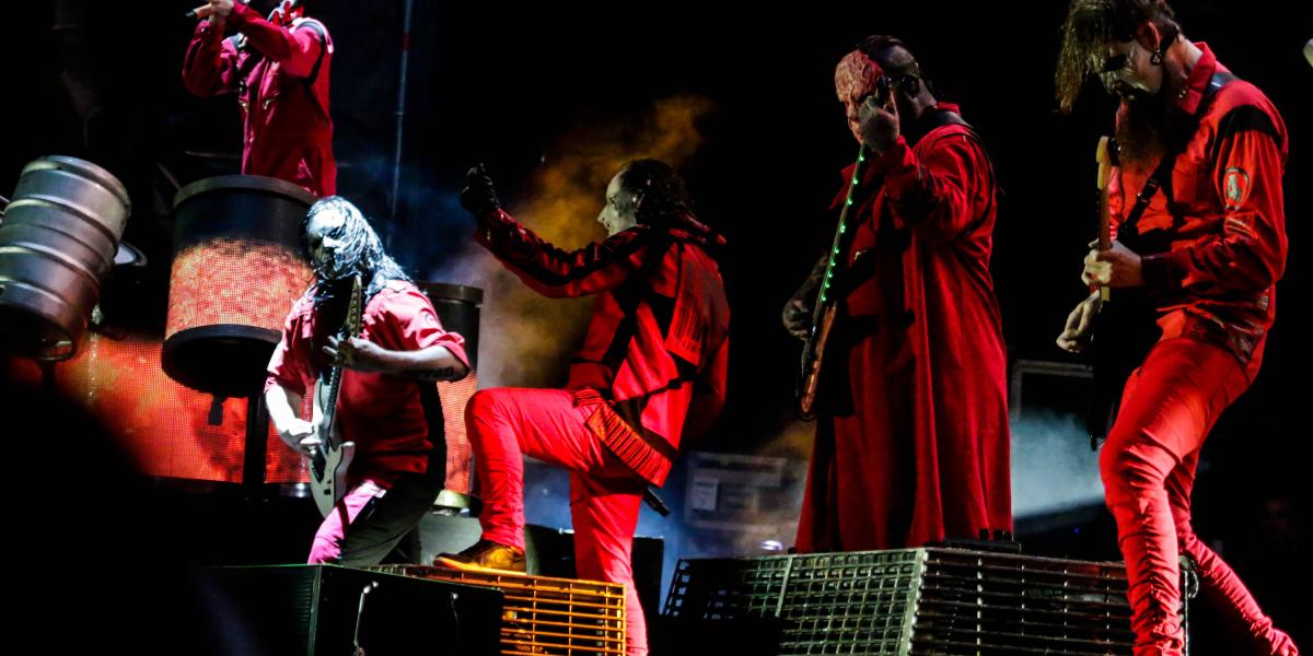 Presentación De La Banda Slipknot En El Knotfest En Bogotá