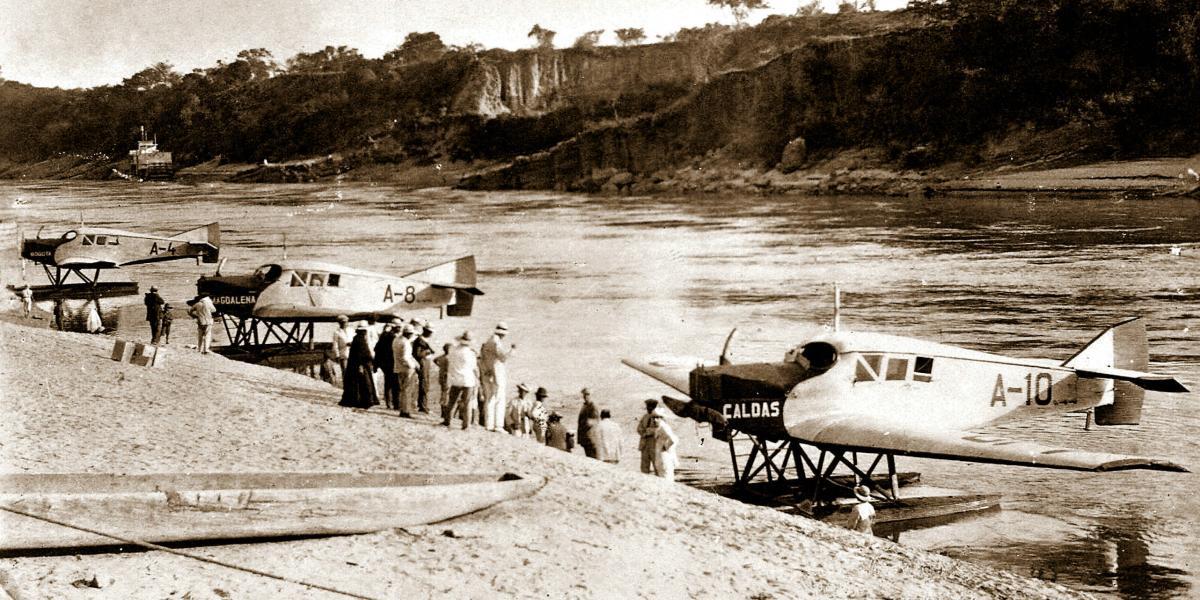 Los primeros aviones que adquirió la Sociedad Colombo Alemana de Transportes Aéreos (Scadta) fueron los Junker.
