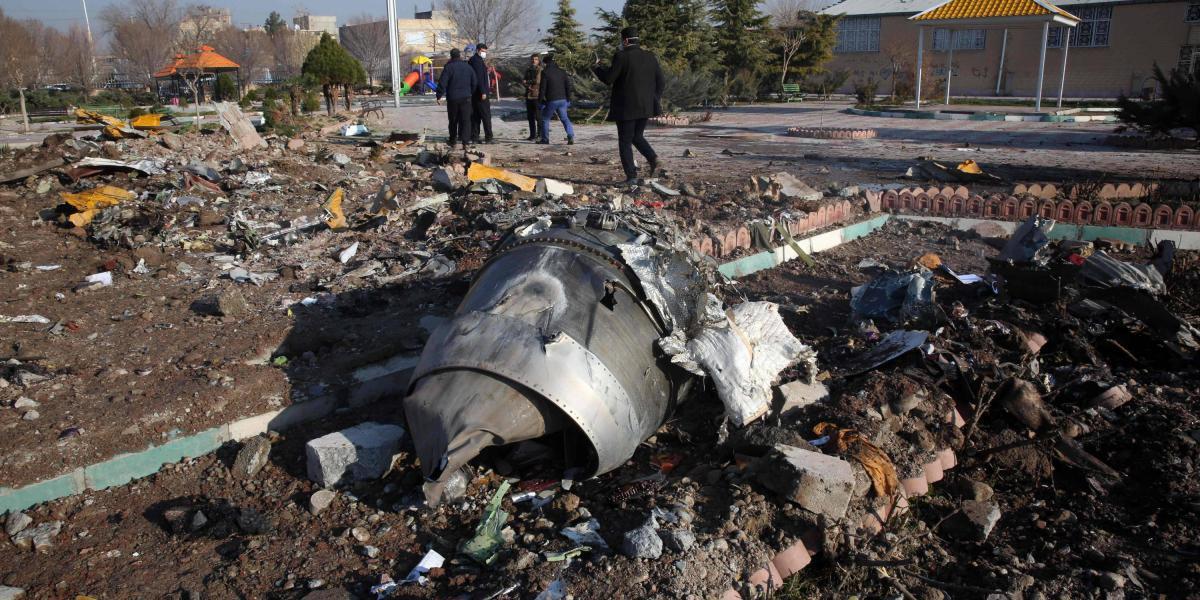Accidente de avión ucraniano en Irán