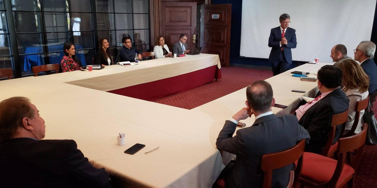 La reunión tuvo lugar este miércoles en la sede de EL TIEMPO, en Bogotá.