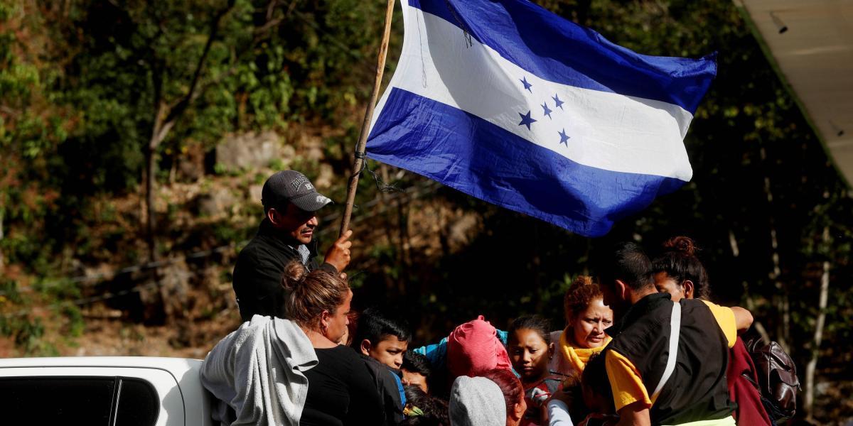 Qu ha pasado con la caravana de migrantes hondure os