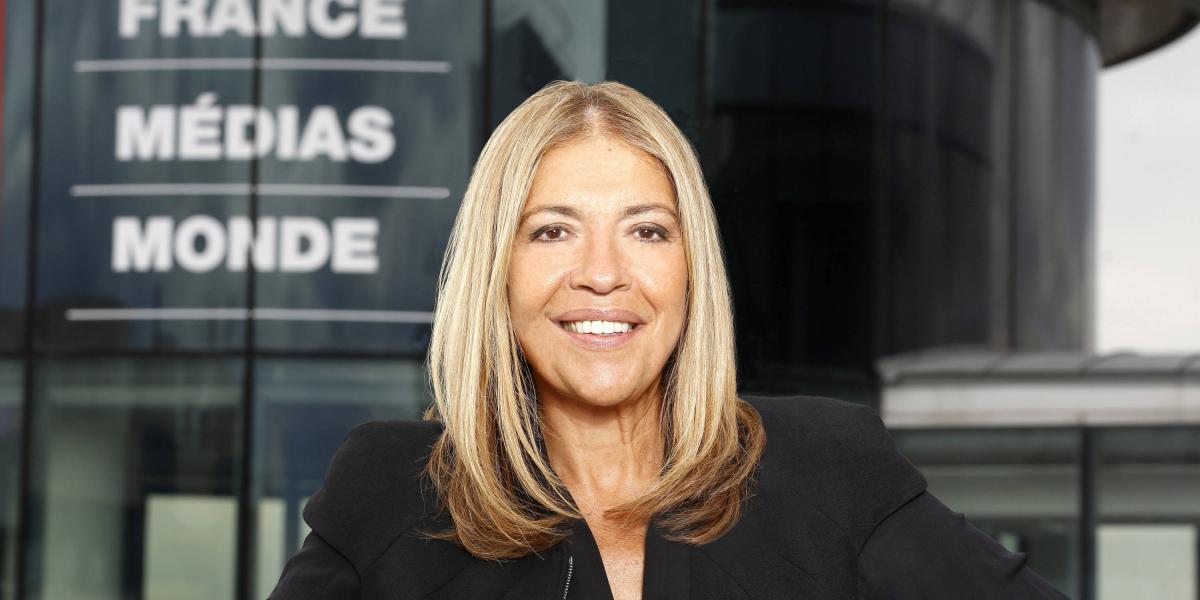 Marie-Christine Saragosse, presidenta y directora general de France Médias Monde.