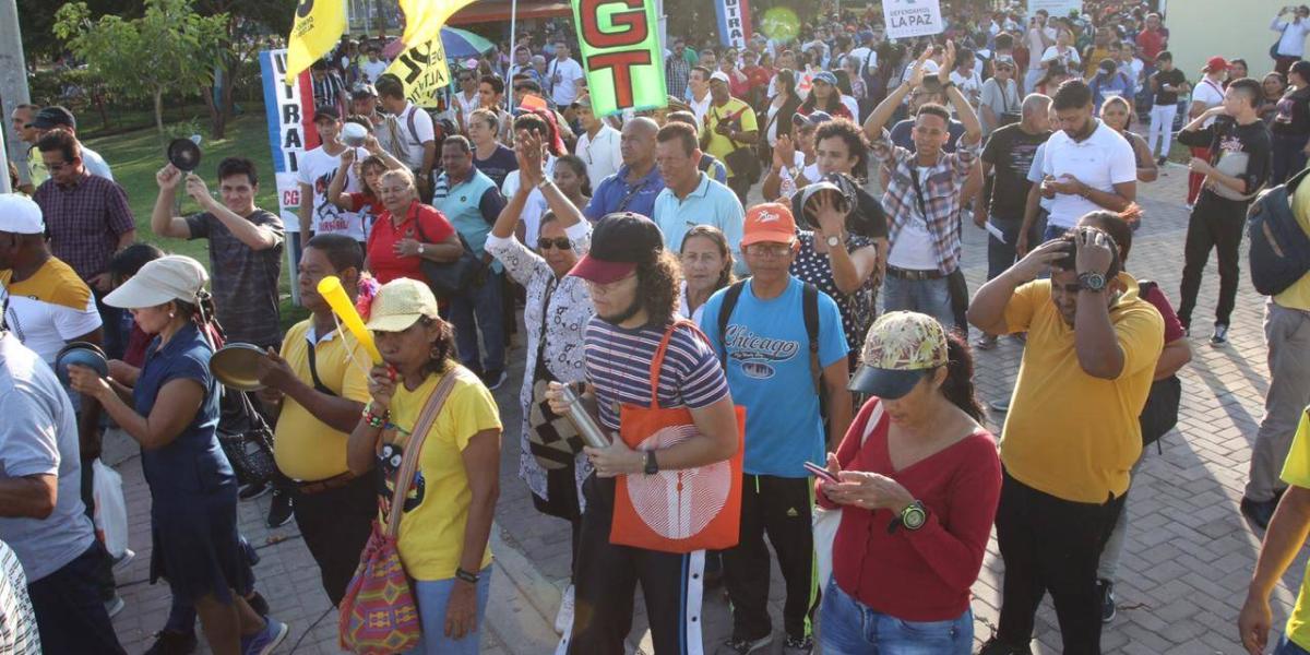 Marchas en Bucaramanga