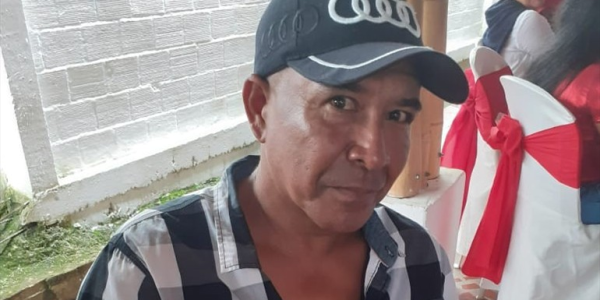 El guarda indígena Javier Girón Triviño de 54 años, asesinado a bala en Santander de Quilichao.